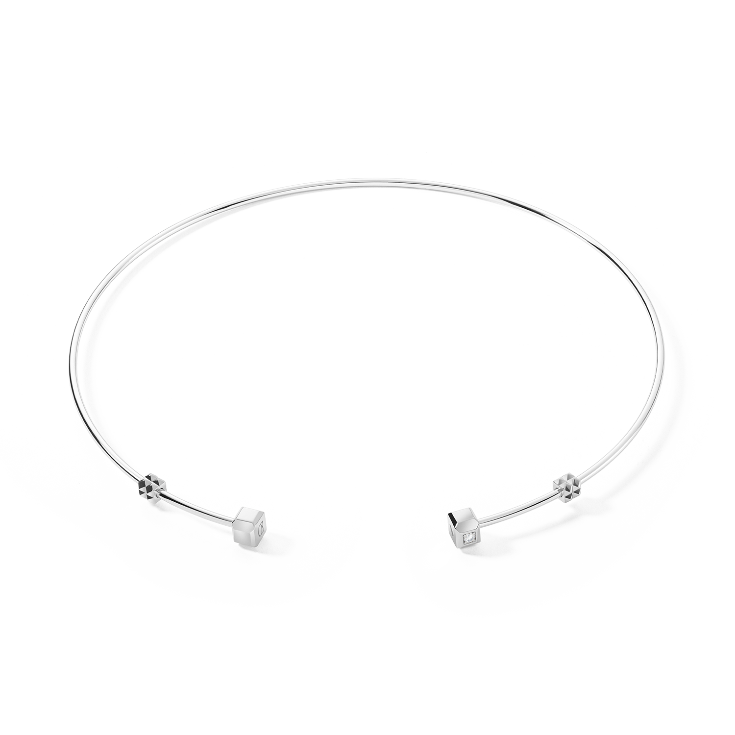 coeur-de-lion-statement-collection-halsreif-offen-silber-fine-edition image 1