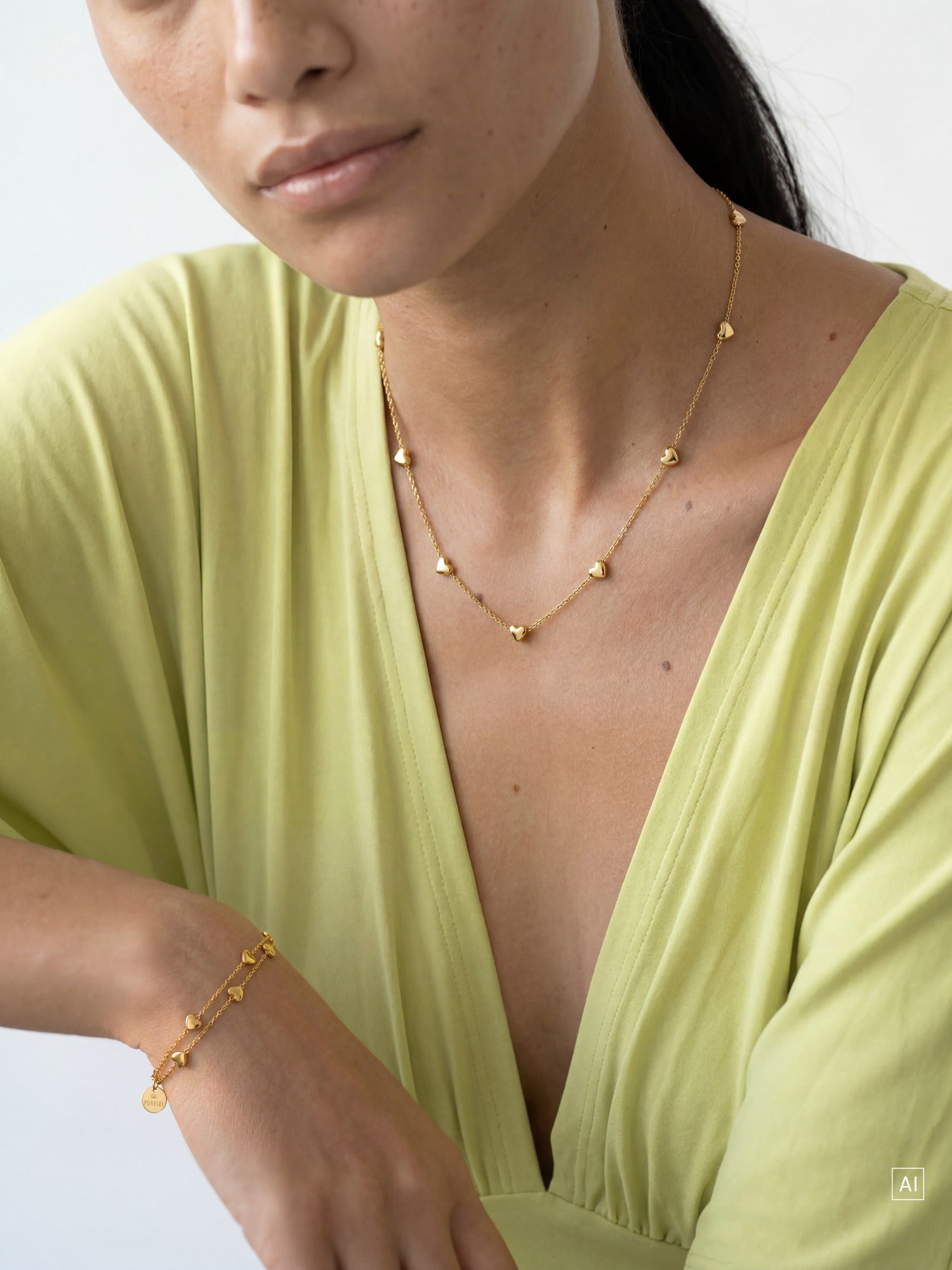 purelei-alohi-heart-set-kette-armband-herz image 2