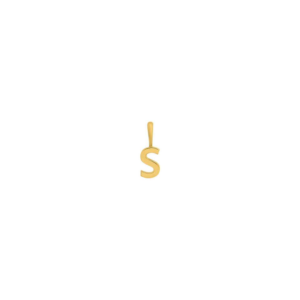 xenox-fine-s-letter-anh-nger-585-gelbgold image 1