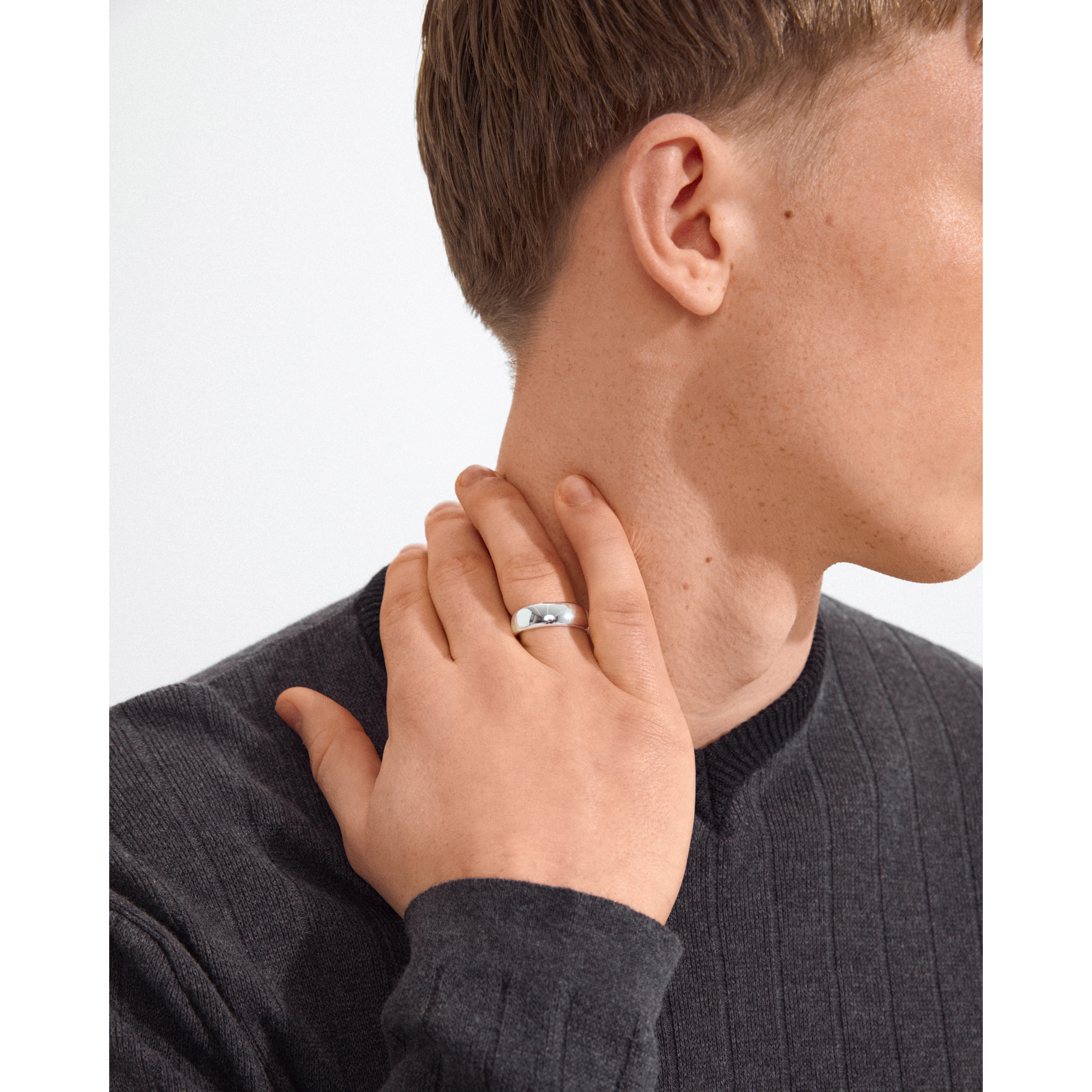 pilgrim-elio-ring-versilbert-hochglanz-verstellbar image 3