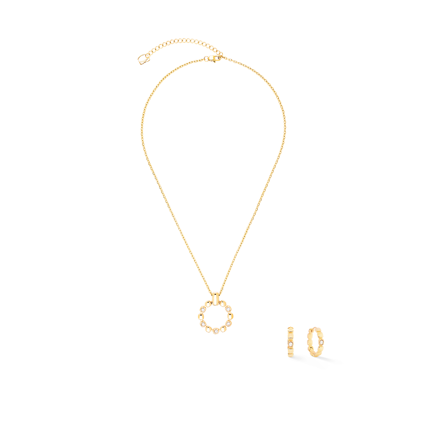 coeur-de-lion-geocube-creolen-soft-cube-circle-glow-gold-22-mm image 3