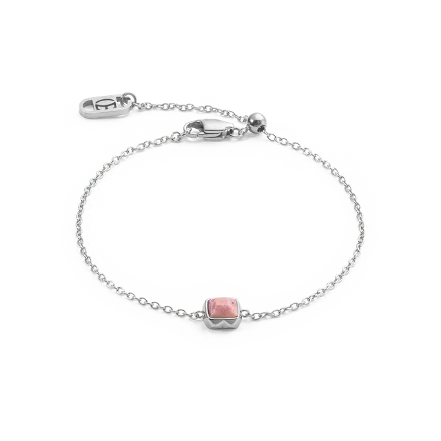 coeur-de-lion-birthstone-juli-armband-rhodochrosit-silber image 1