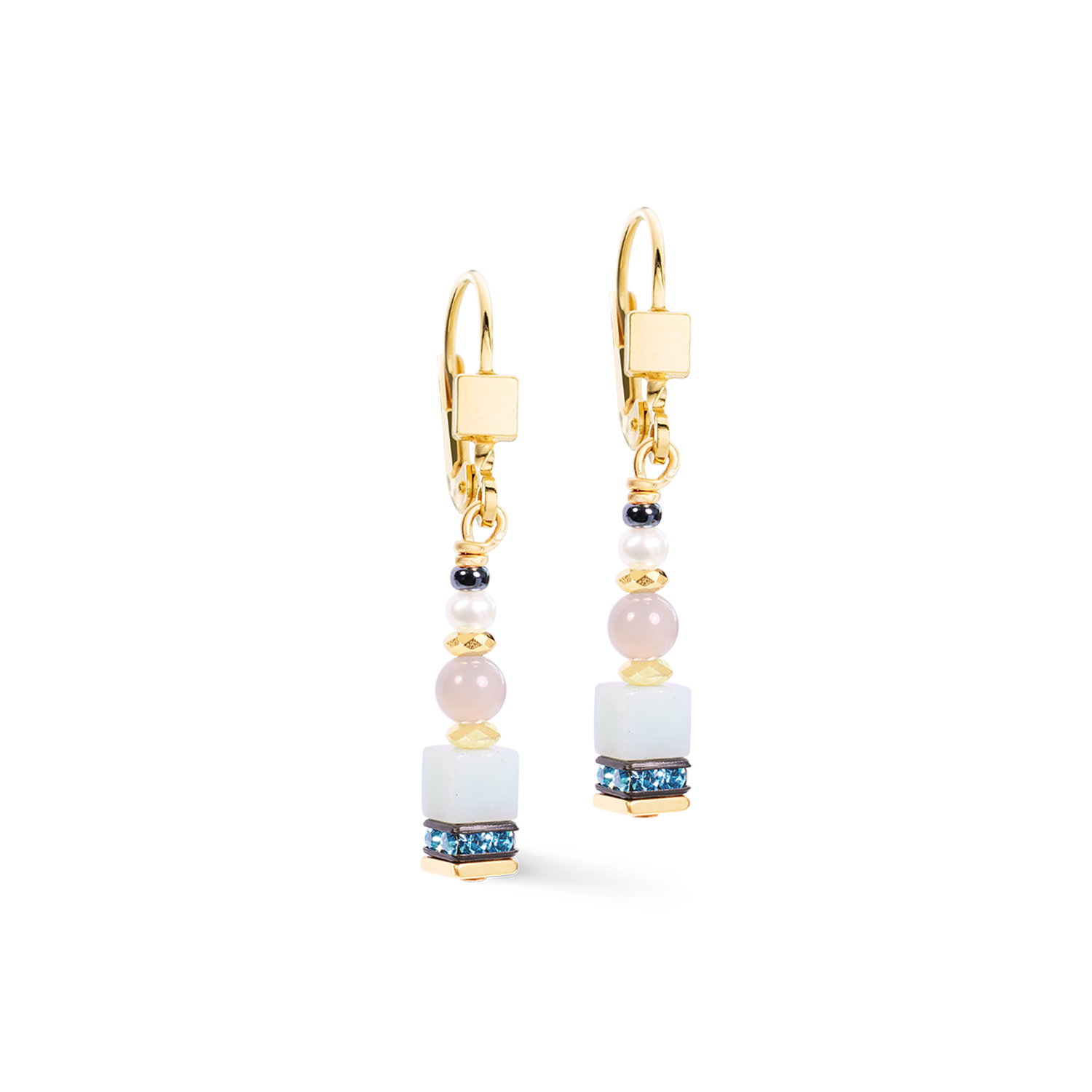 coeur-de-lion-ohrh-nger-atelier-azur-gold-3-5-cm image 2