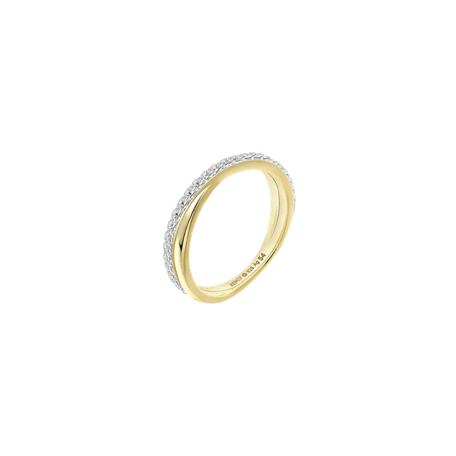 xenox-harmony-ring-925-sterlingsilber-18k-vergoldung-verschlungen image 1