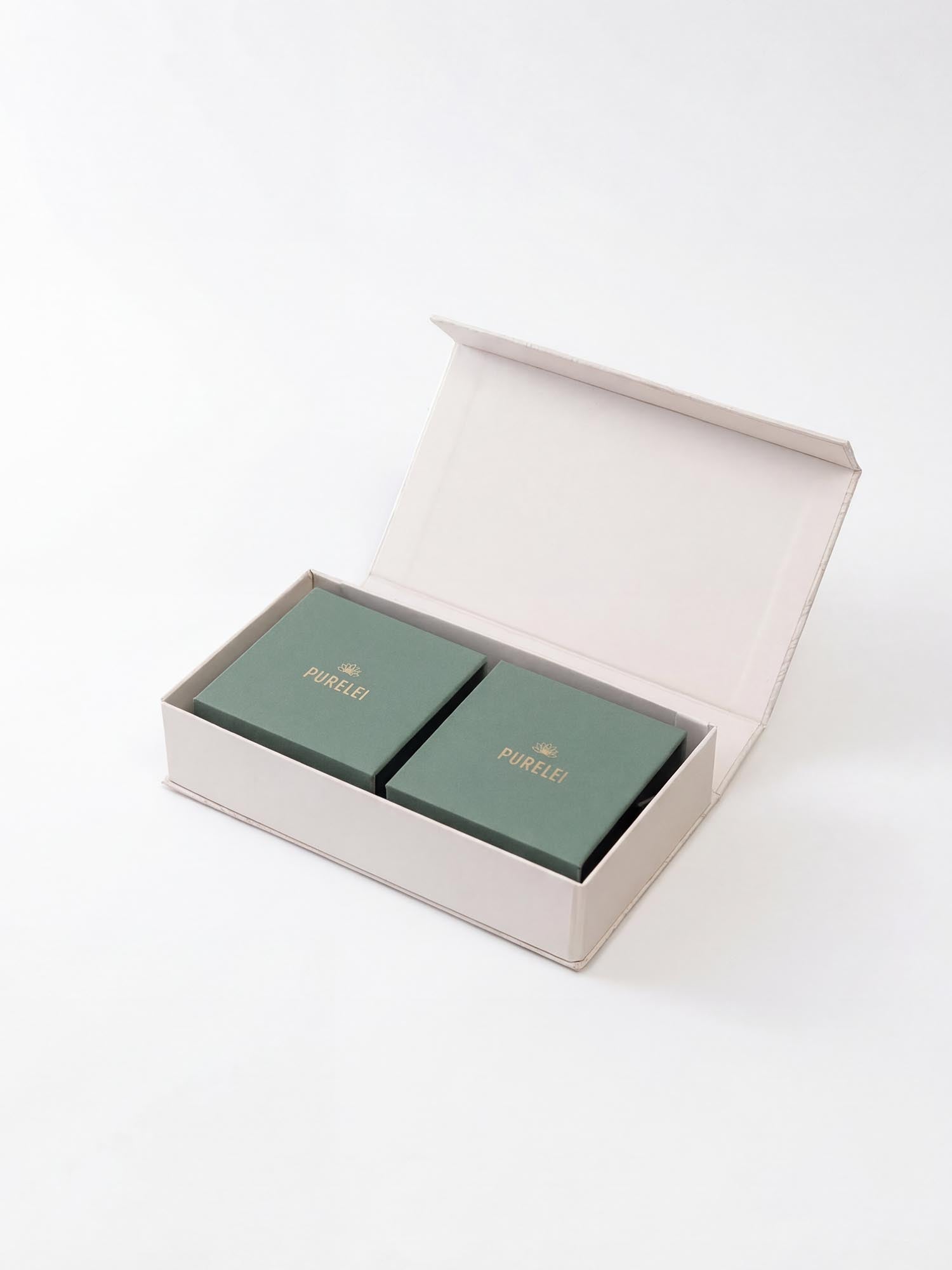 purelei-geschenkbox-mit-zwei-schmuckboxen-magnetbox-beige image 6