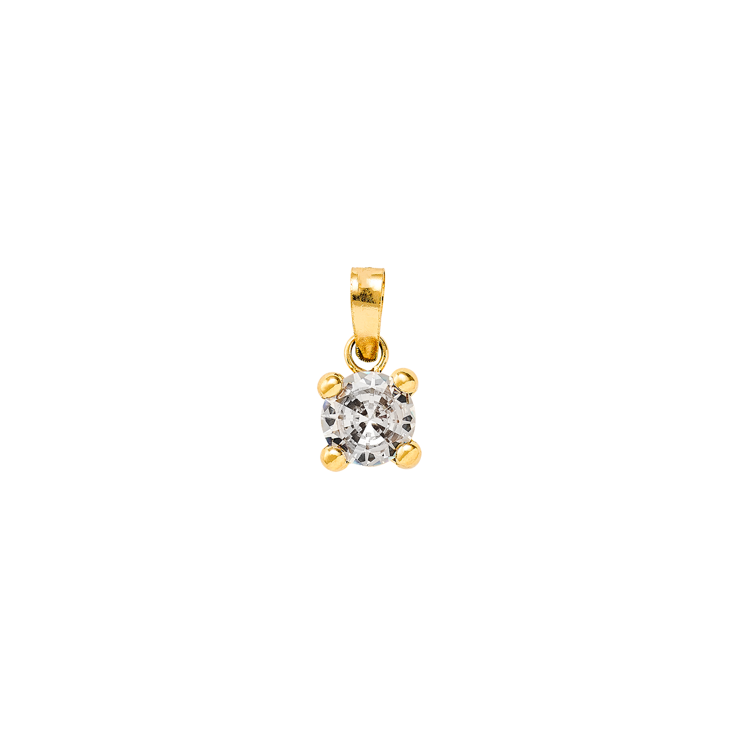 xenox-fine-krappe-anh-nger-585-gelbgold-mit-zirkonia-2 image 1