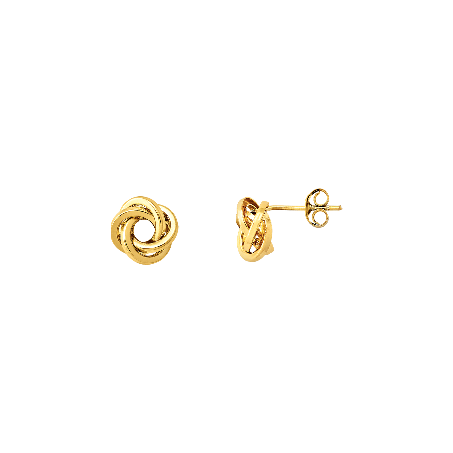xenox-fine-ohrringe-585-gelbgold-zarte-ohrstecker image 1