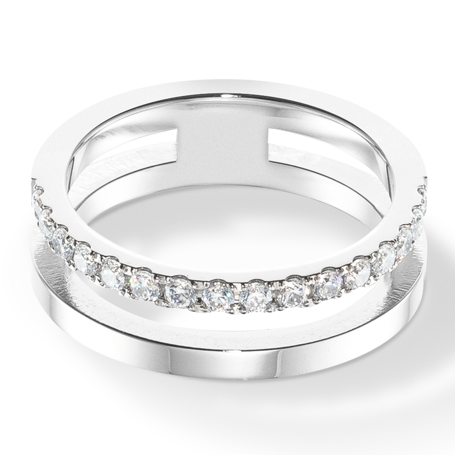 coeur-de-lion-eternal-unity-ring-silber-kristall image 2