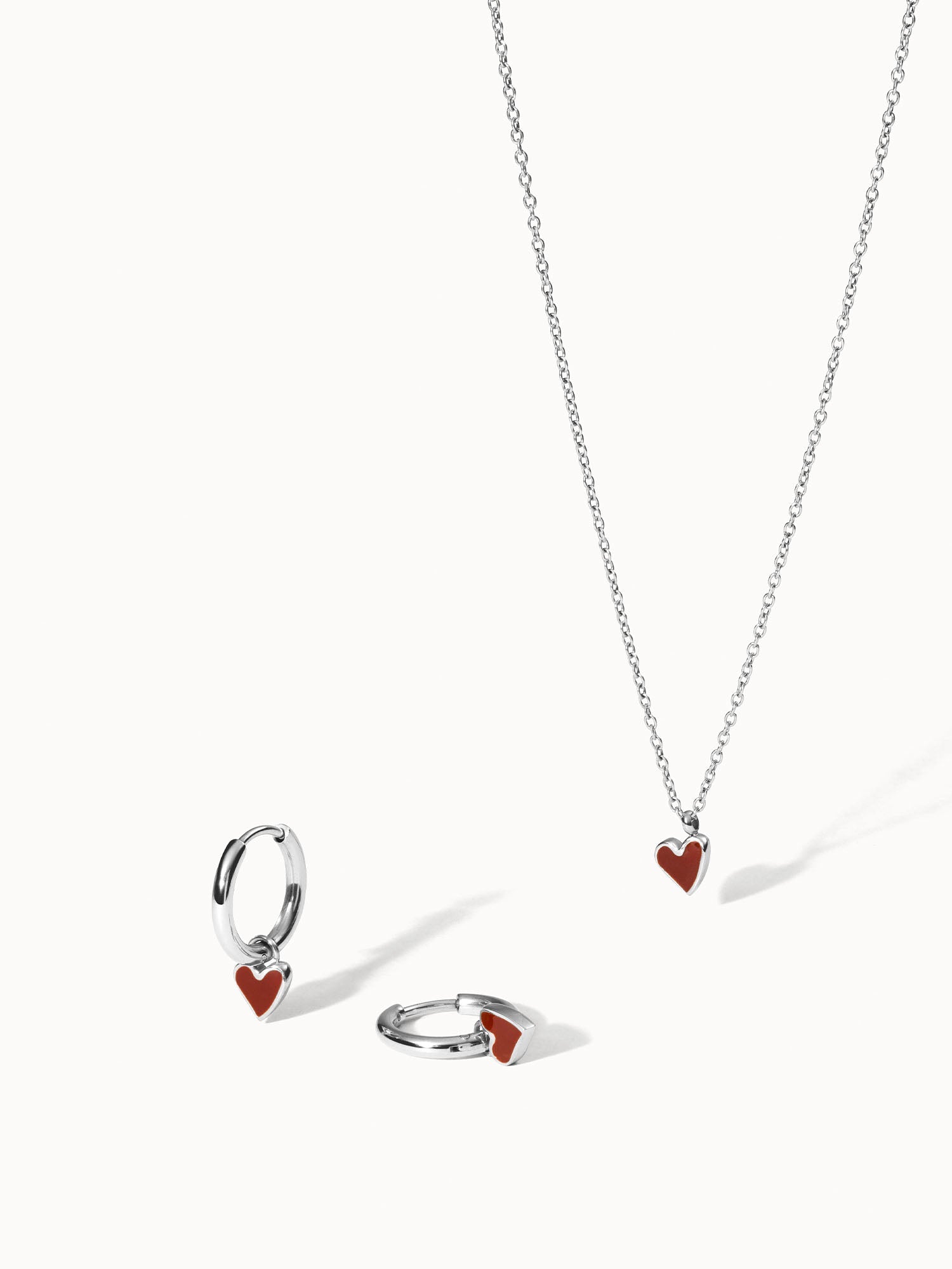 purelei-mahina-club-memory-set-kette-mit-creolen-geschenkset-herz-bordeauxrot image 4