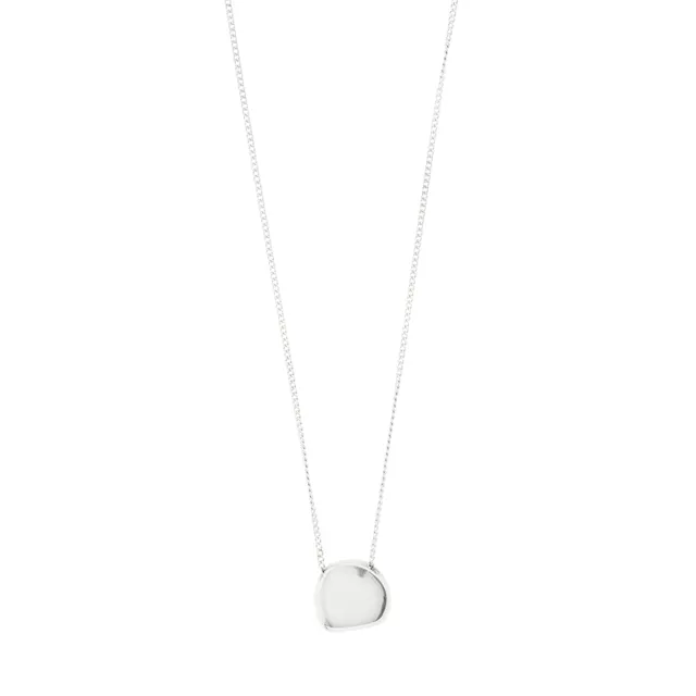 pilgrim-presence-coin-kette-versilbert-45-cm-12-cm image 1