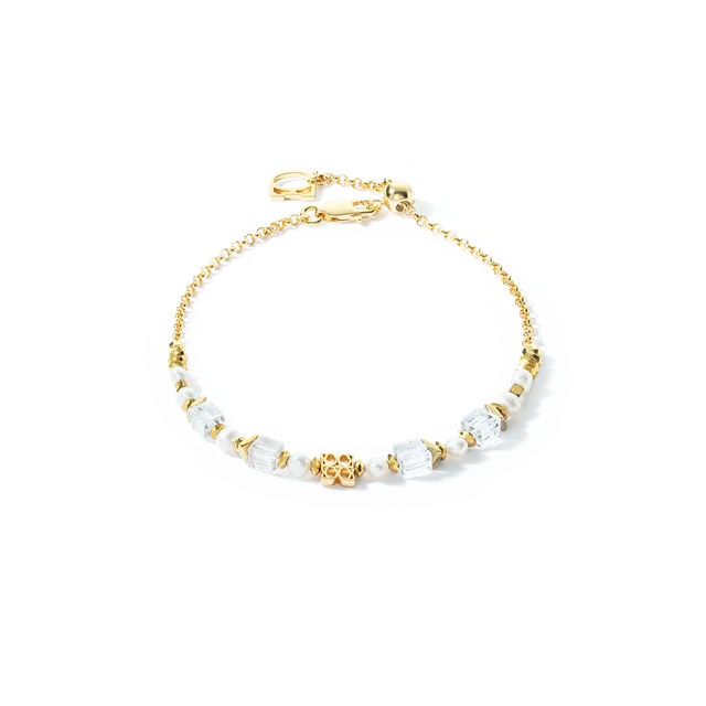 coeur-de-lion-iconic-signature-armband-fine-edition-gold-wei-14-20-5-cm image 1