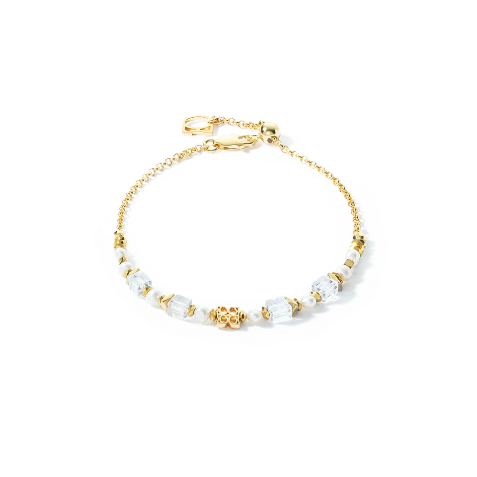 coeur-de-lion-iconic-signature-armband-fine-edition-gold-wei-14-20-5-cm image 1
