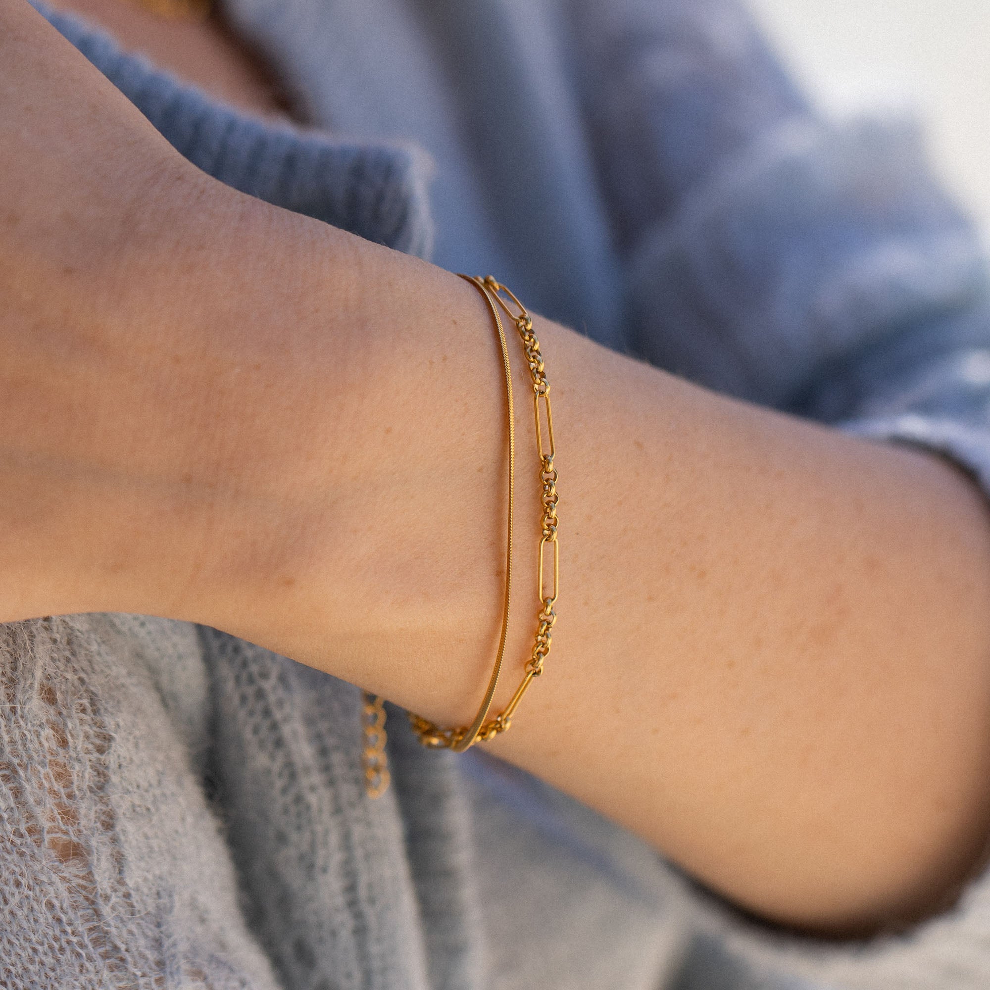 purelei-sleeky-unison-armband-zweireihiges-layering-armband-16-19-cm image 4