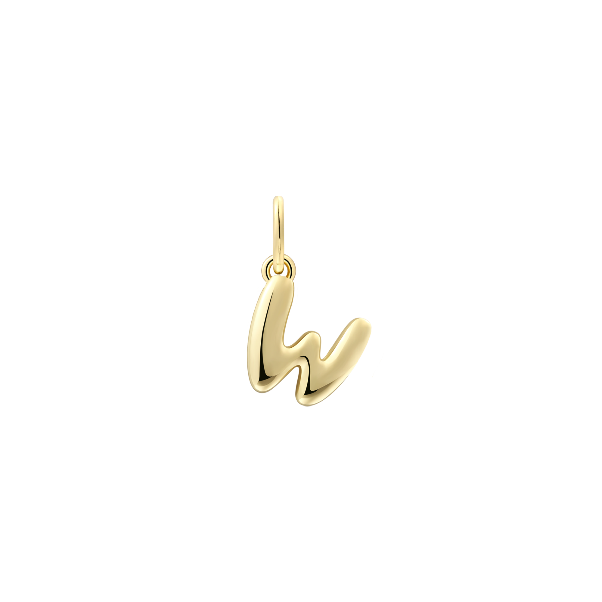 xenox-w-letter-bold-charm-925-sterlingsilber-18k-vergoldet-buchstaben-anh-nger-w image 1