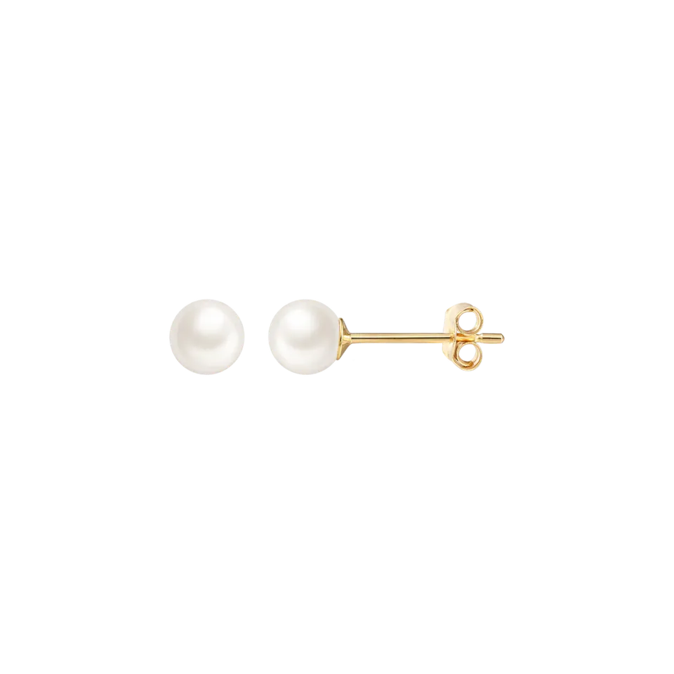 xenox-fine-perlen-ohrringe-585-gelbgold-ohrstecker image 1