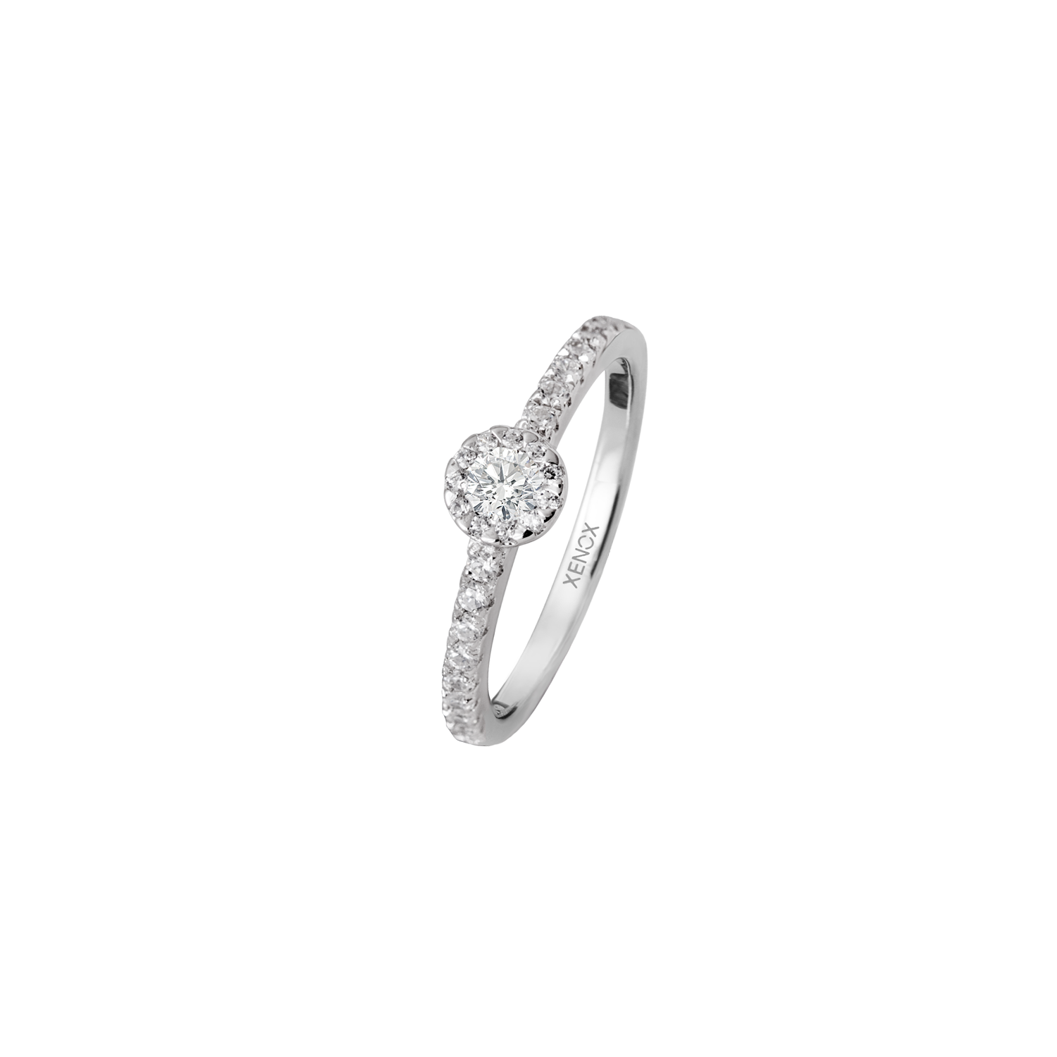 xenox-partnerring-925-sterlingsilber-rhodiniert-mit-zirkonia-2 image 1