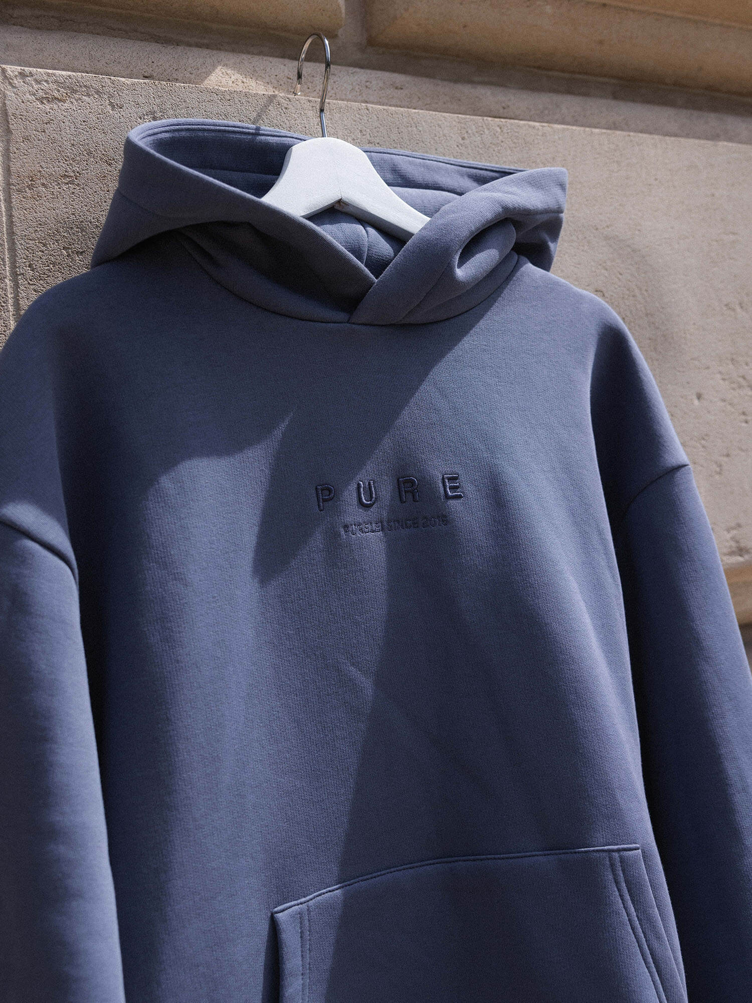 purelei-feeling-pure-hoodie-dark-blue-oversized image 3