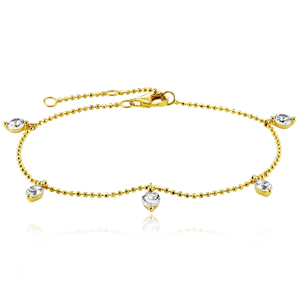 julie-julsen-hanging-crystal-armband-vergoldet-5-wei-e-zirkonia image 1