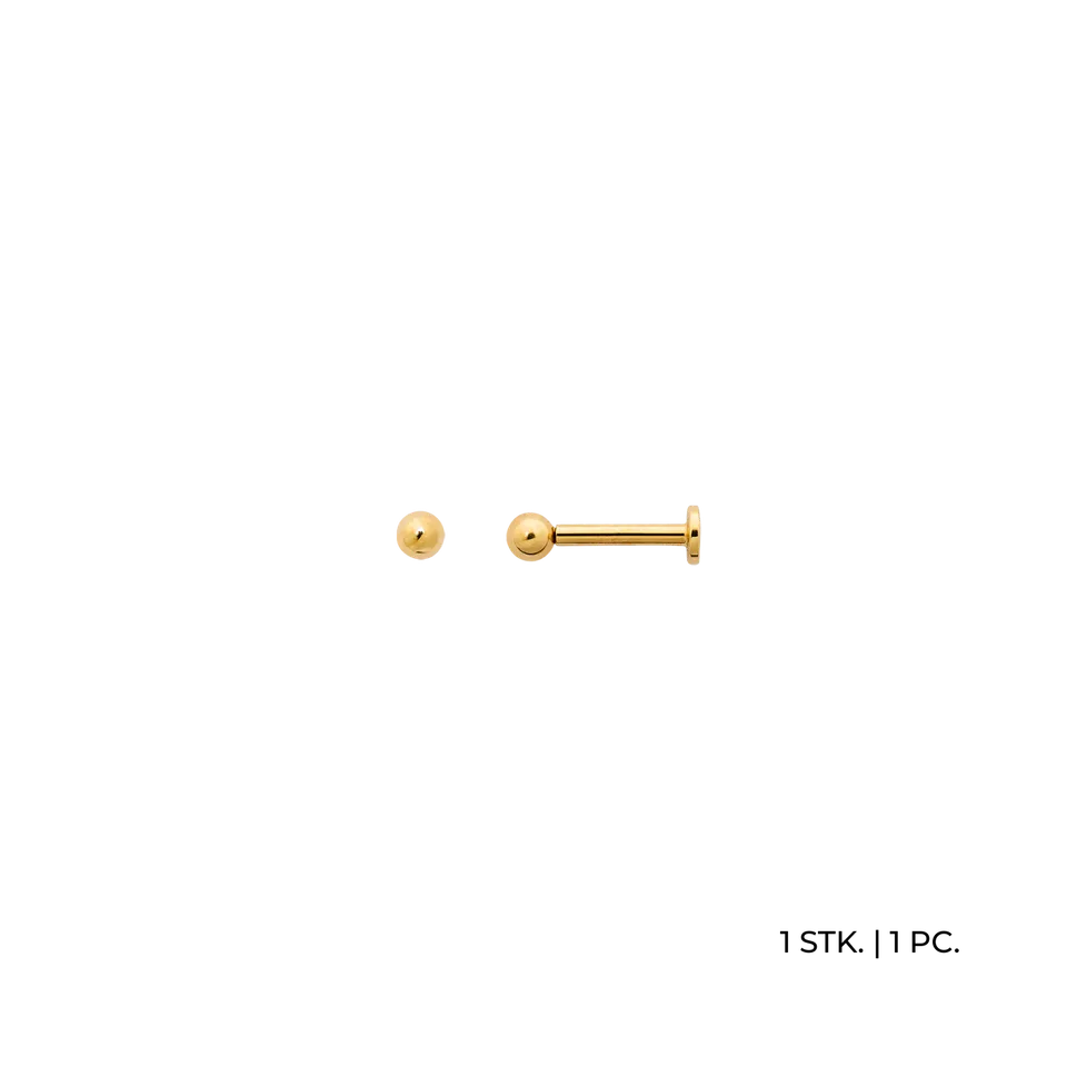 xenox-fine-dot-piercing-xg14k8008g-585-gelbgold-kugel image 1