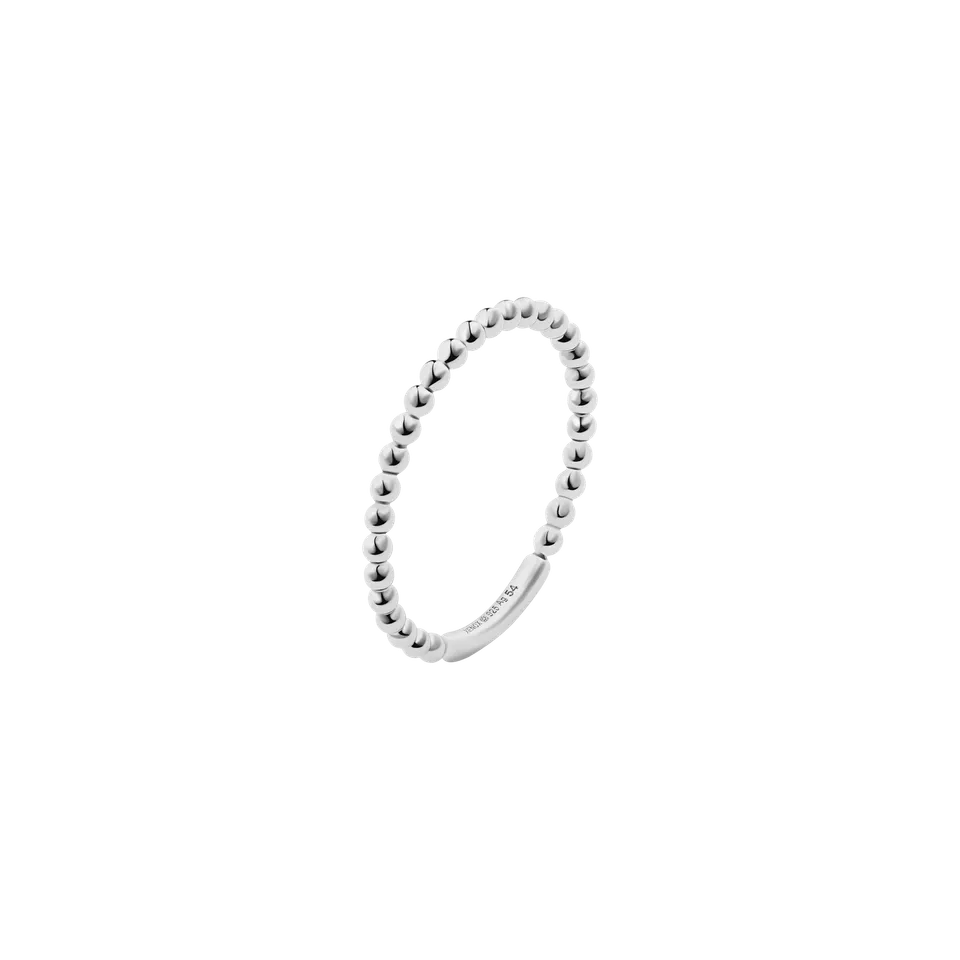 xenox-pebble-ring-925-sterlingsilber-rhodiniert image 1