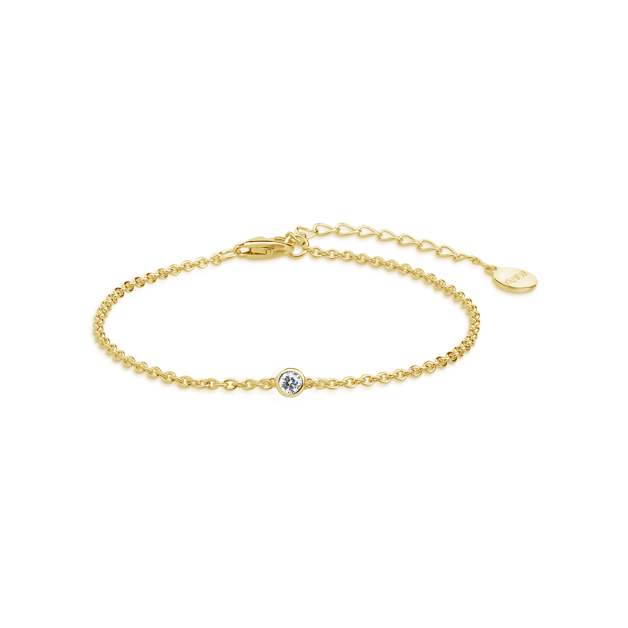 xenox-zarge-armband-925-sterlingsilber-rhodiert-mit-zirkonia image 2
