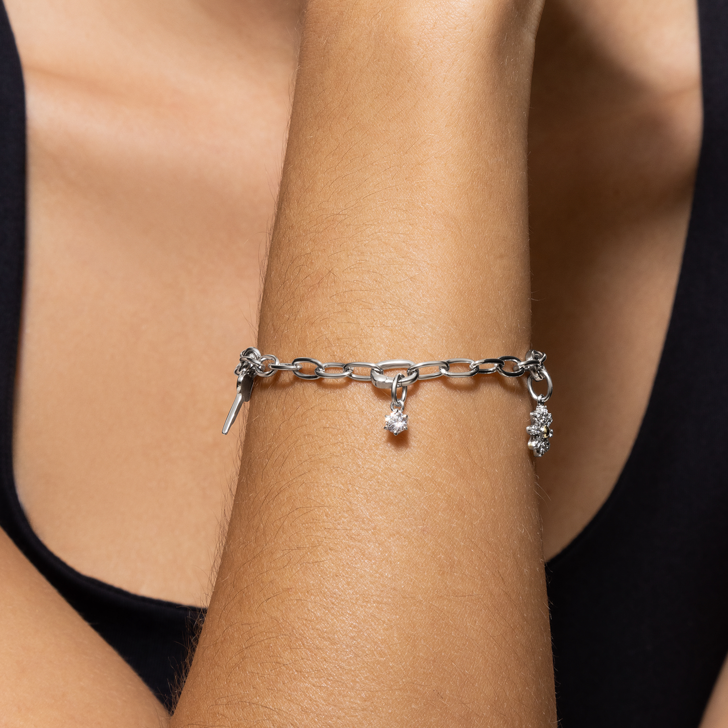 xenox-xs10475-krappe-charm-925-sterlingsilber-rhodiniert-mit-zirkonia image 3