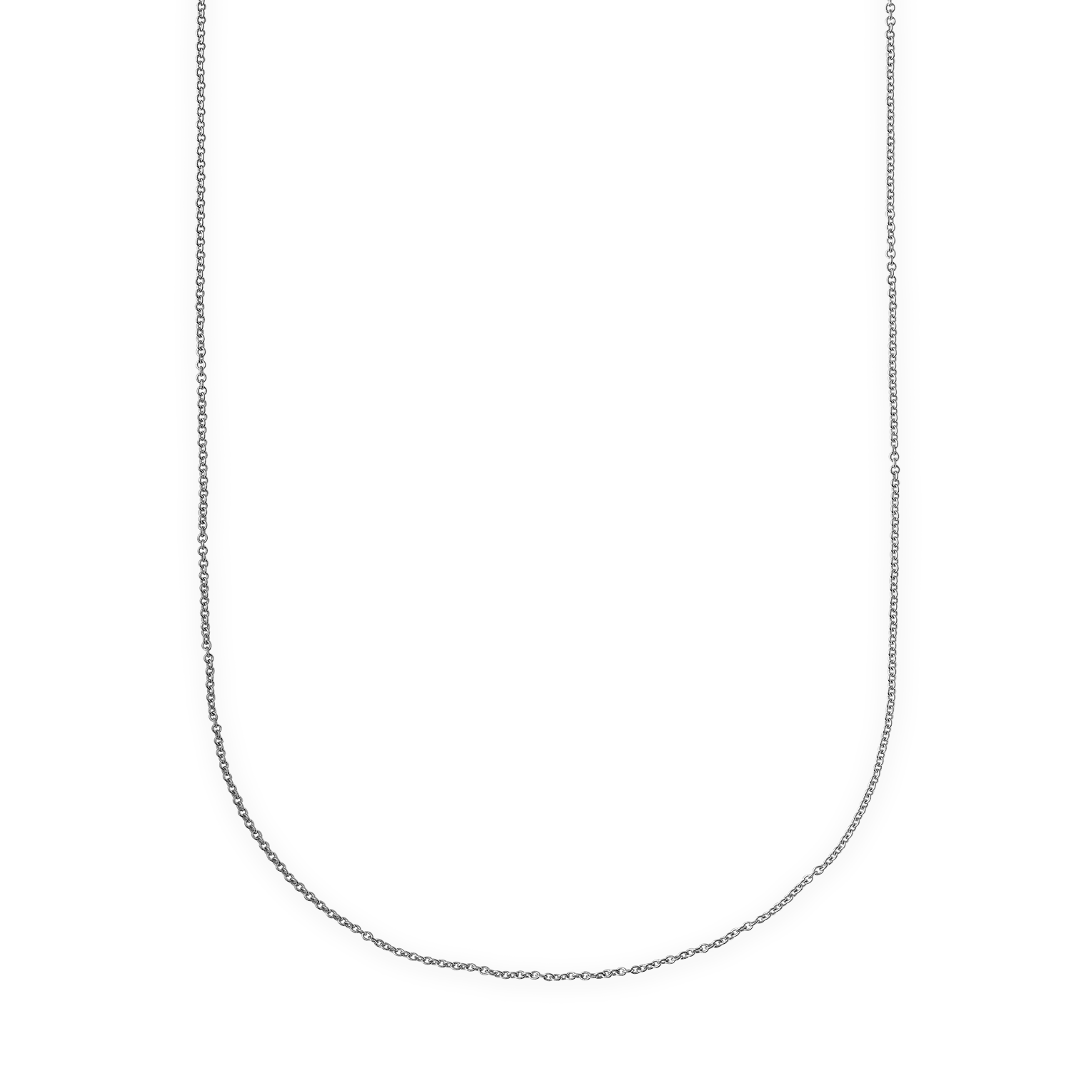 xenox-basic-halskette-kar013-40-925-sterlingsilber-rhodiniert image 1