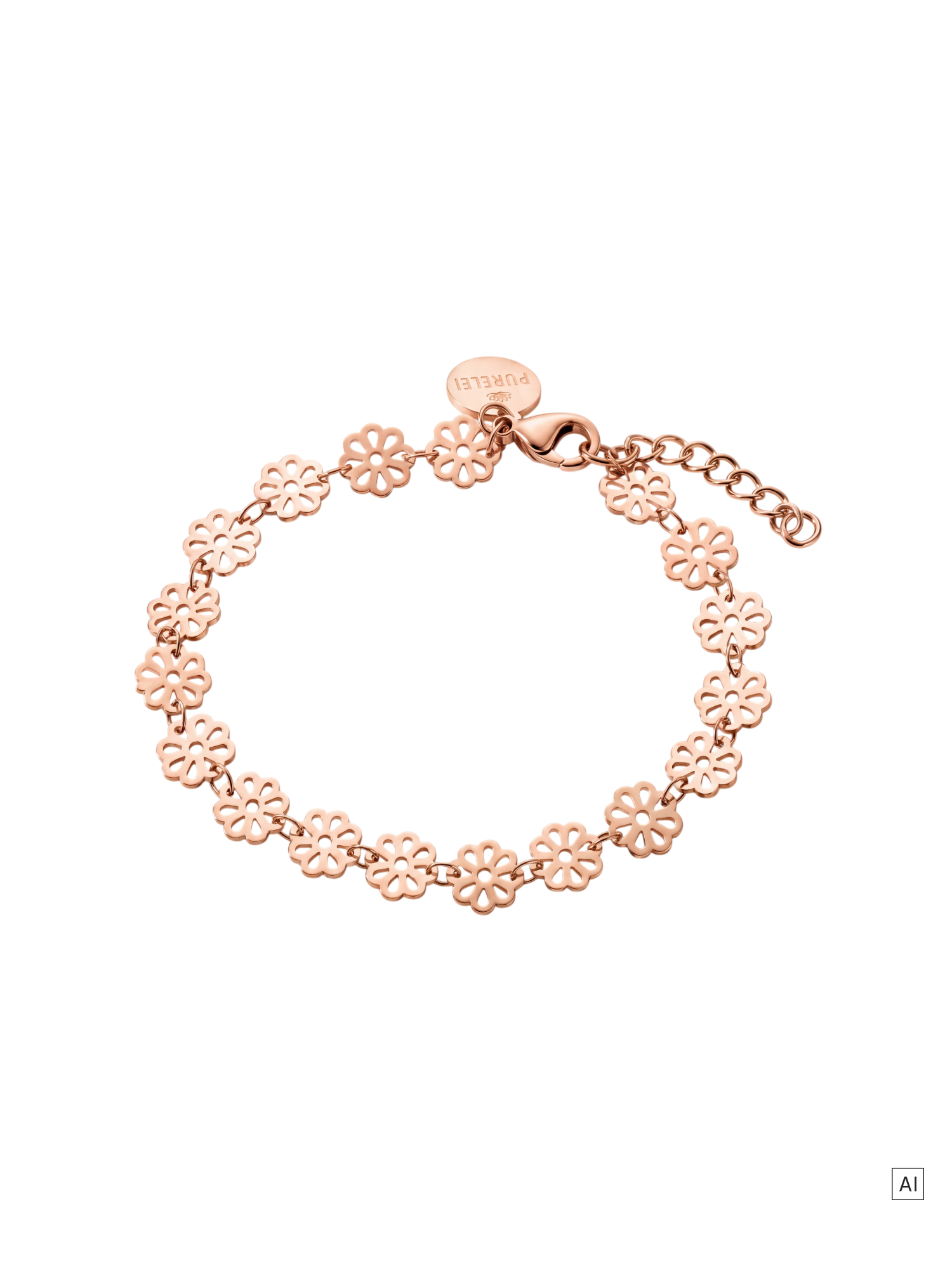 purelei-blossom-armband-bl-ten-armband-16-3-cm-edelstahl image 7