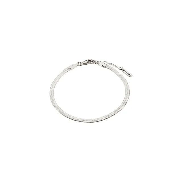 pilgrim-joanna-armband-flach-schlangenkette-versilbert image 1
