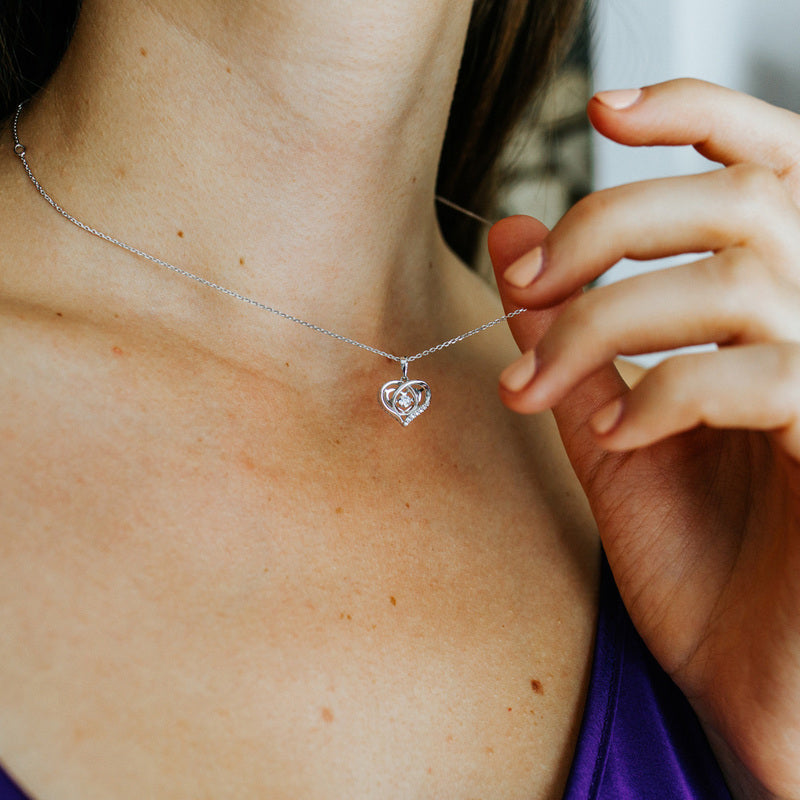 julie-julsen-dancing-stone-kette-herz-silber-925-mit-8-zirkonia image 2