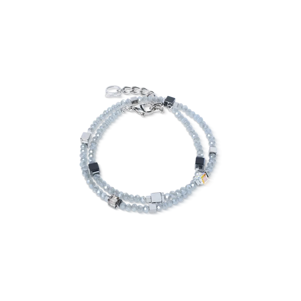 coeur-de-lion-joyful-colours-flex-armband-silber-grau image 1