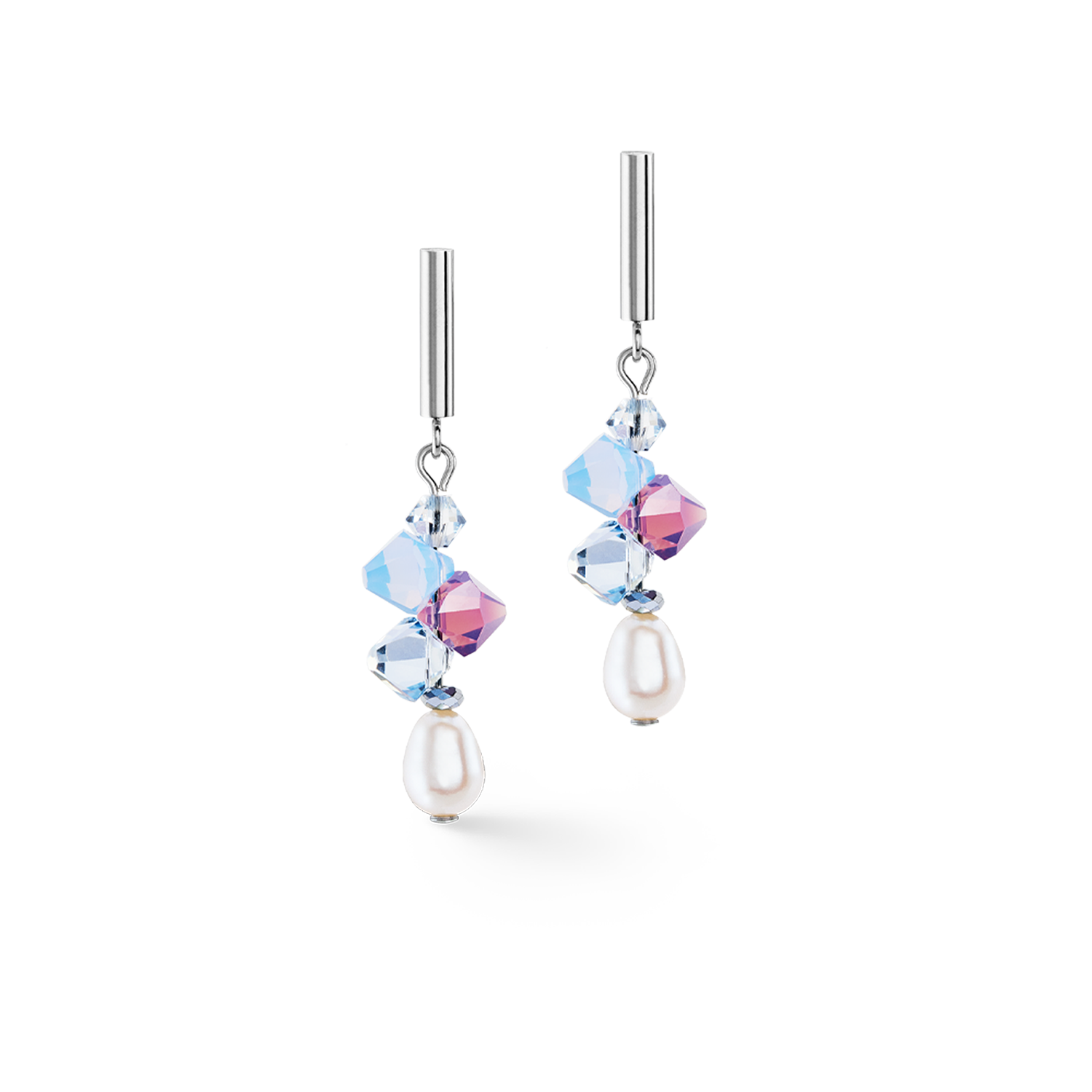 coeur-de-lion-ohrringe-dancing-crystals-pearls-flieder-blau image 2