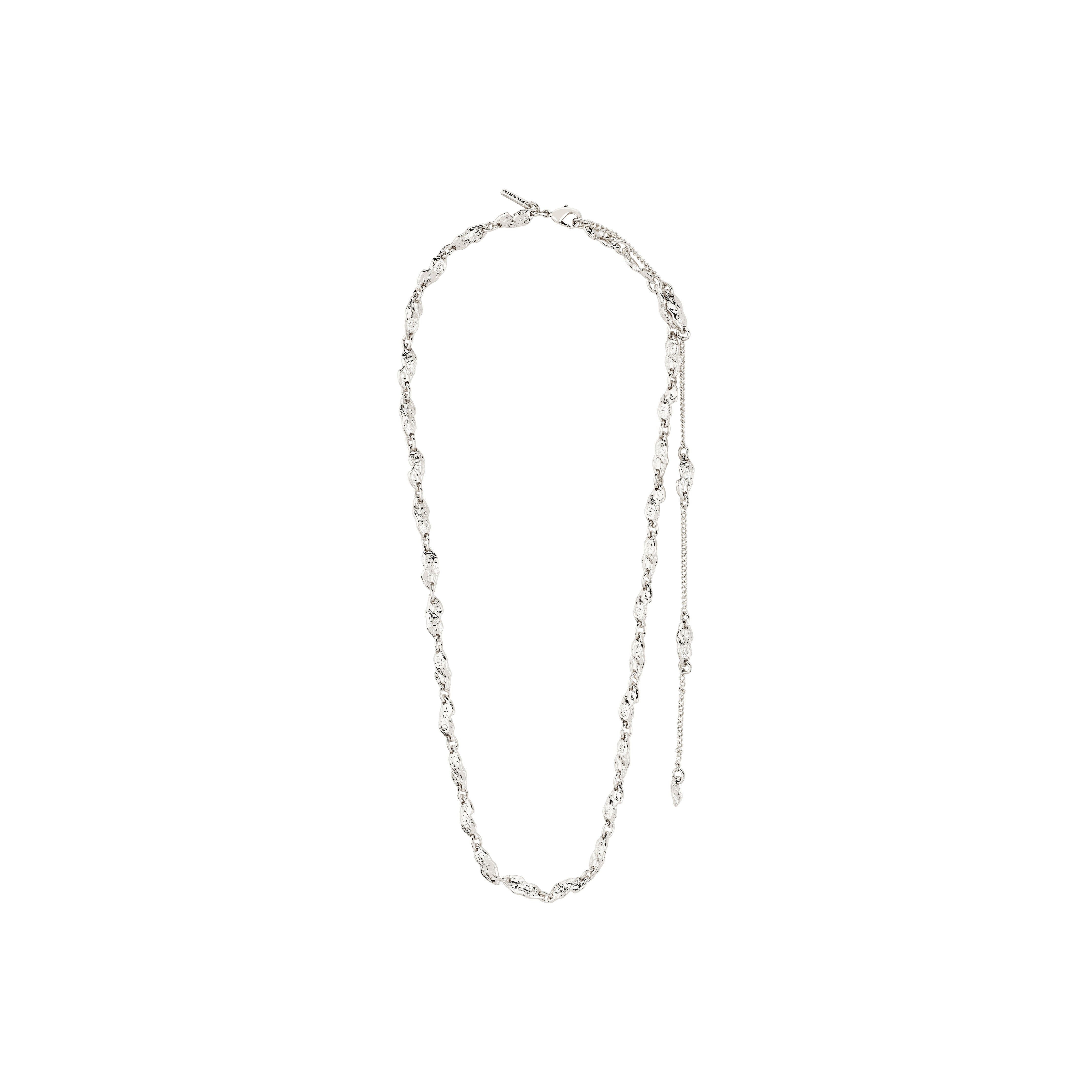 pilgrim-eliyah-halskette-strukturiert-versilbert-38-cm-15-cm image 4