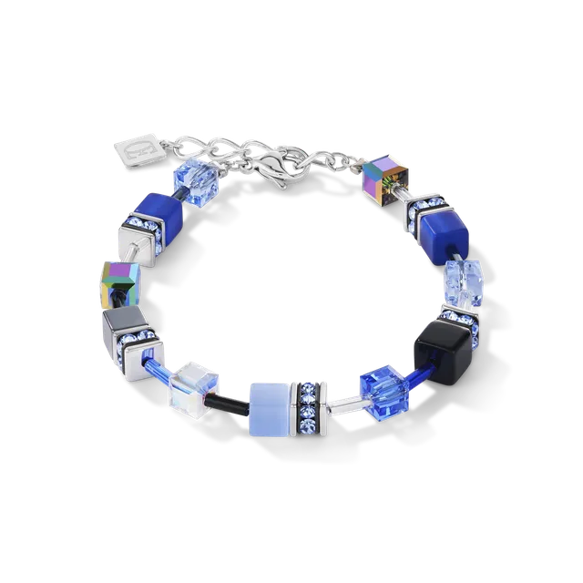 coeur-de-lion-geocube-armband-kobaltblau image 1