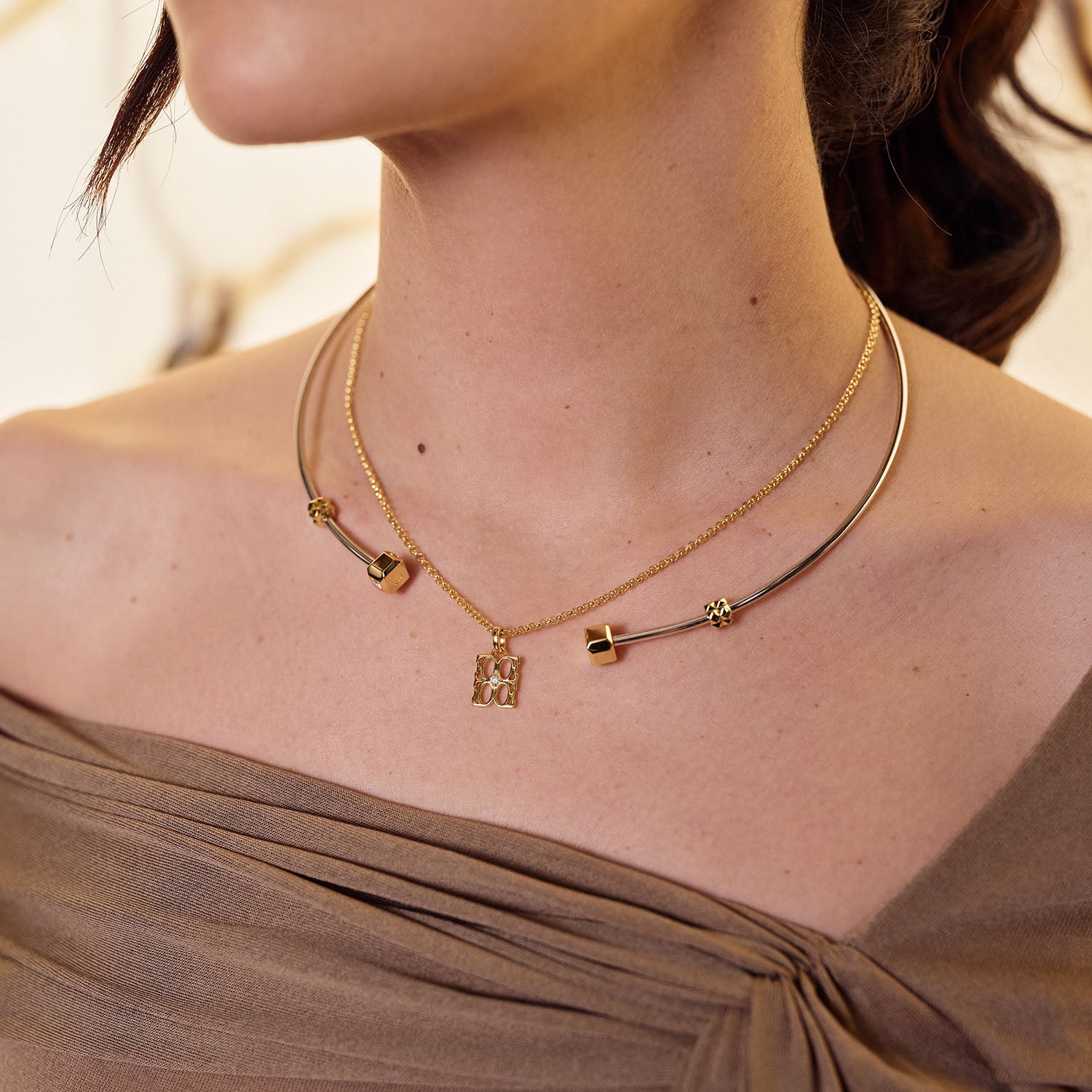 coeur-de-lion-statement-collection-halsreif-offen-silber-fine-edition image 4