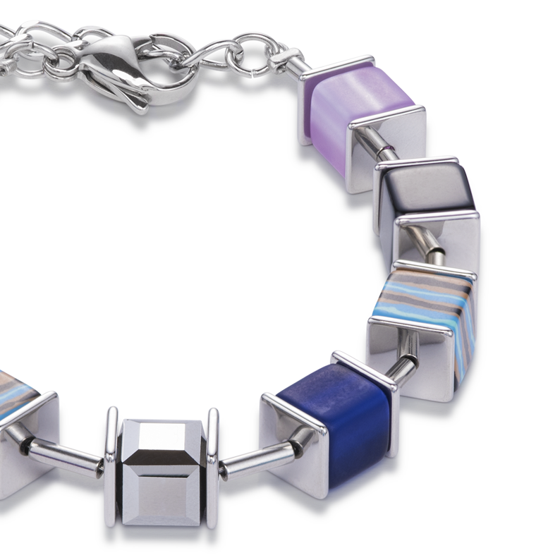 coeur-de-lion-geocube-armband-kristalle-malachit-blau-lila image 2