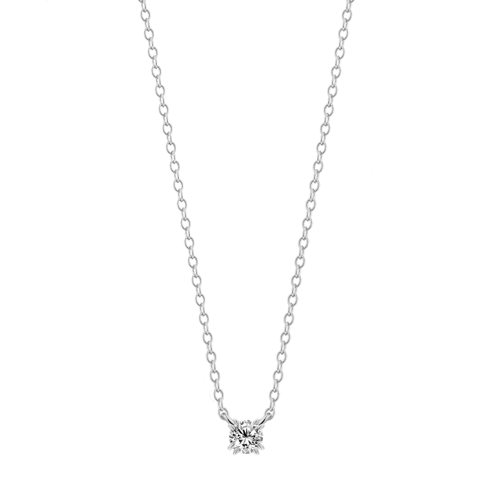 xenox-pure-essentials-halskette-925-sterlingsilber-rhodiniert-mit-zirkonia image 1