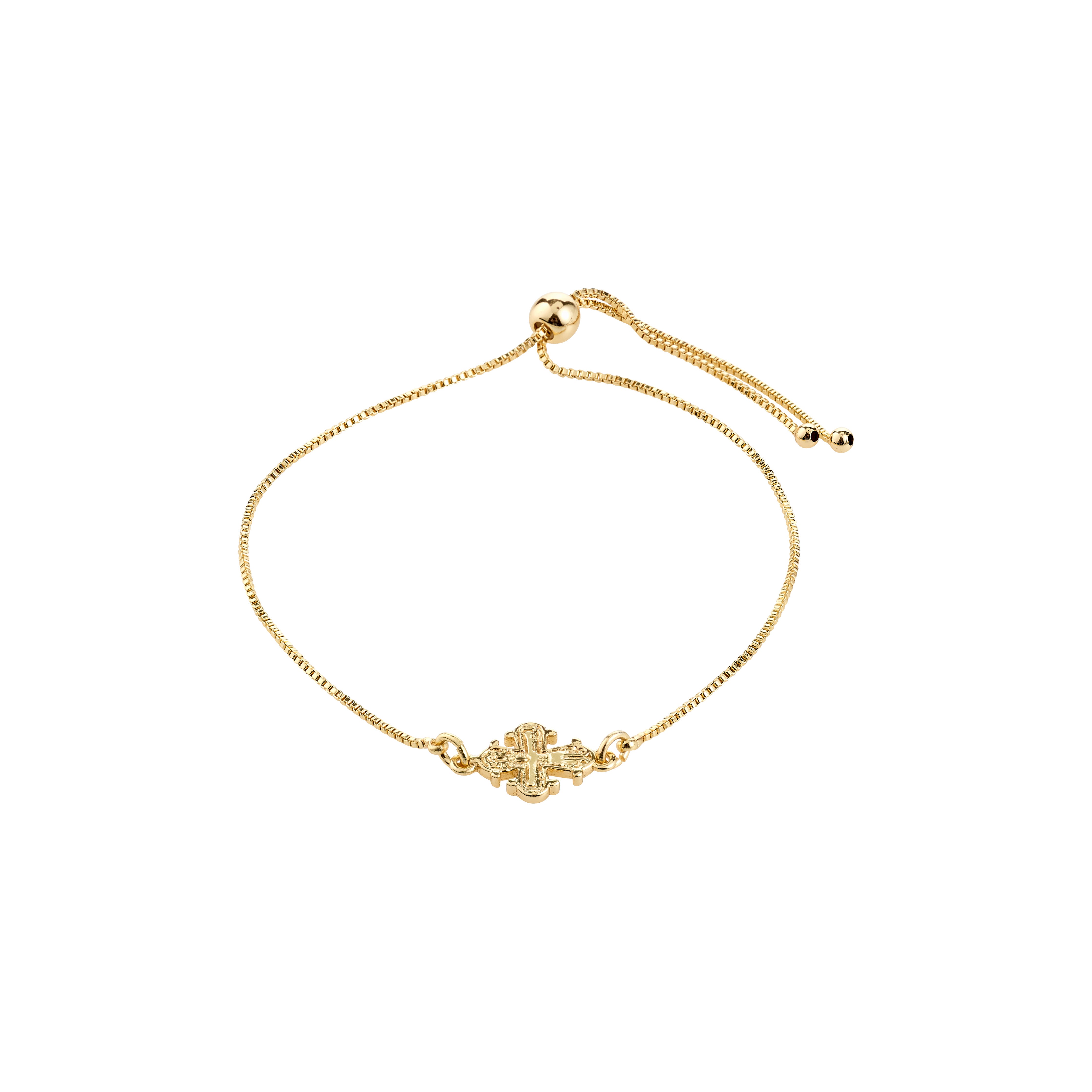 pilgrim-dagmar-armband-mit-kreuzanh-nger-vergoldet image 1