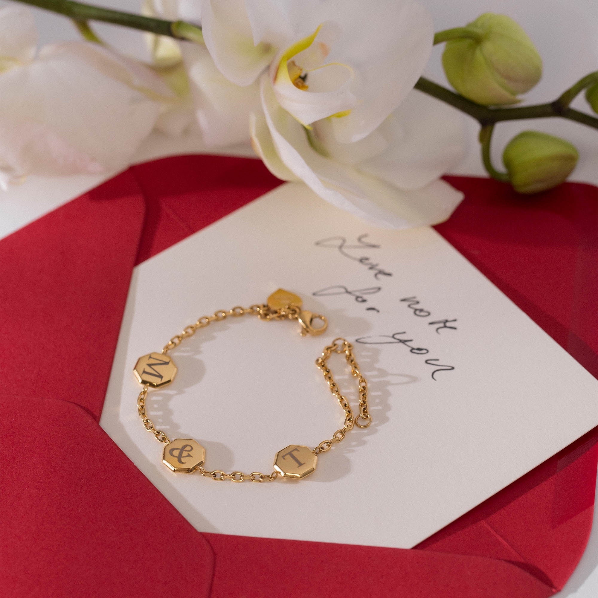 purelei-eternal-armband-gravierbares-pl-ttchenarmband-mit-3-anh-ngern image 4