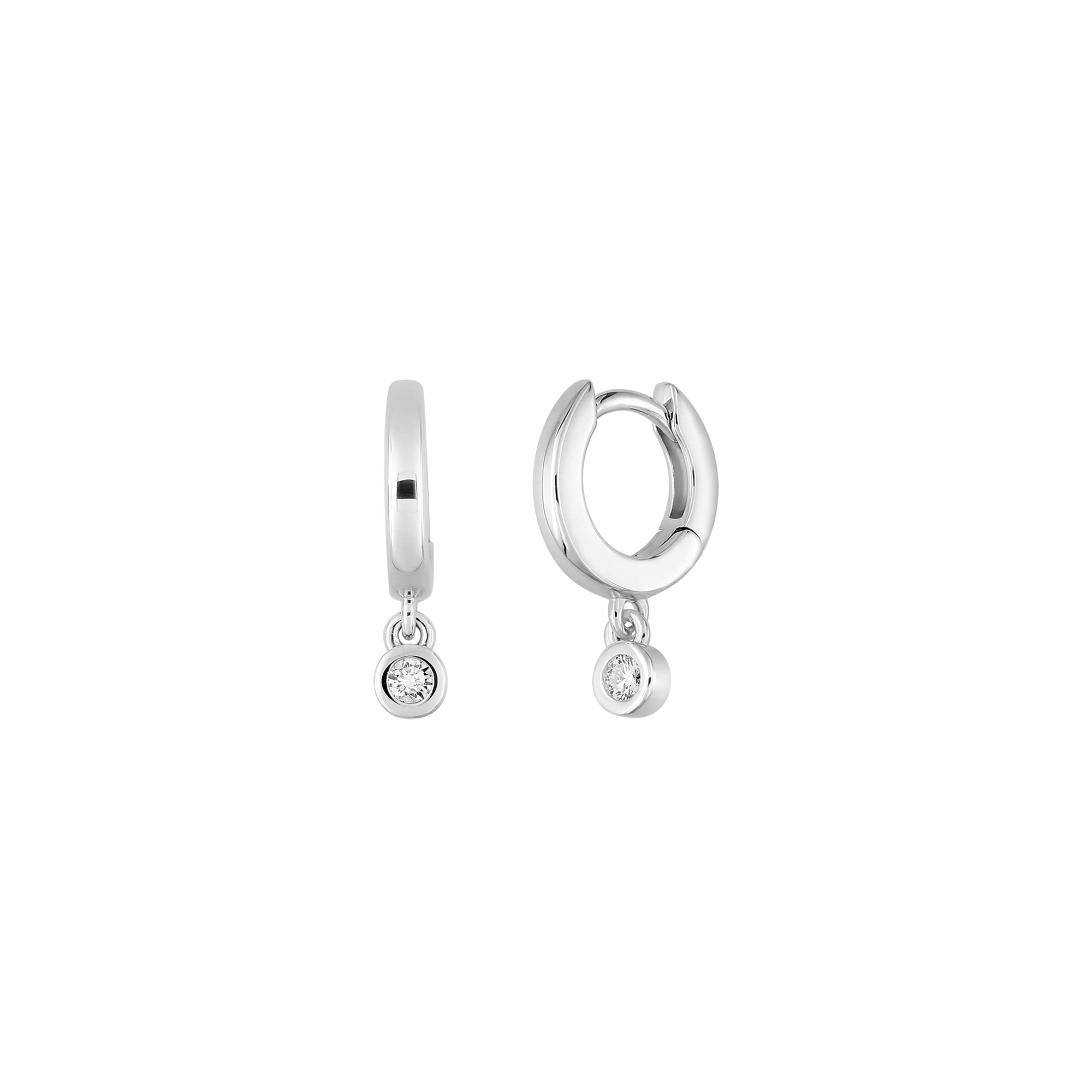 xenox-droplet-ohrringe-925-sterlingsilber-mit-lab-grown-diamonds image 2