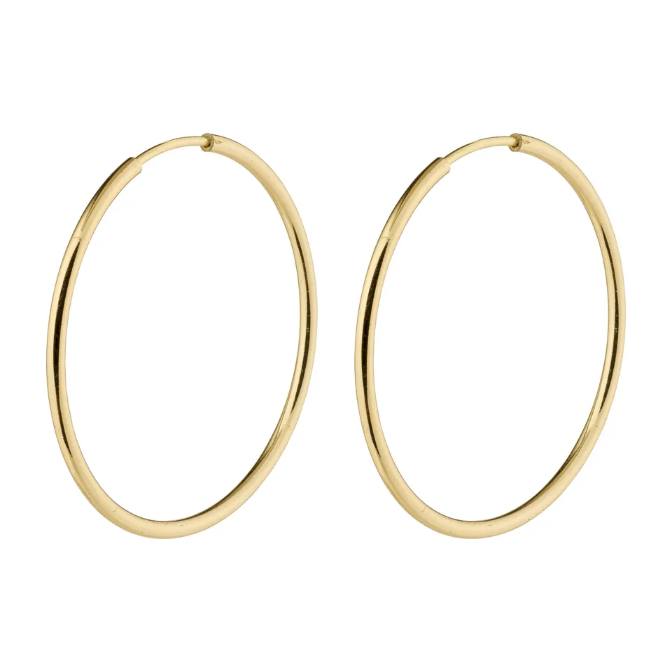 pilgrim-sanne-creolen-mittel-goldplattiert-26-mm image 1