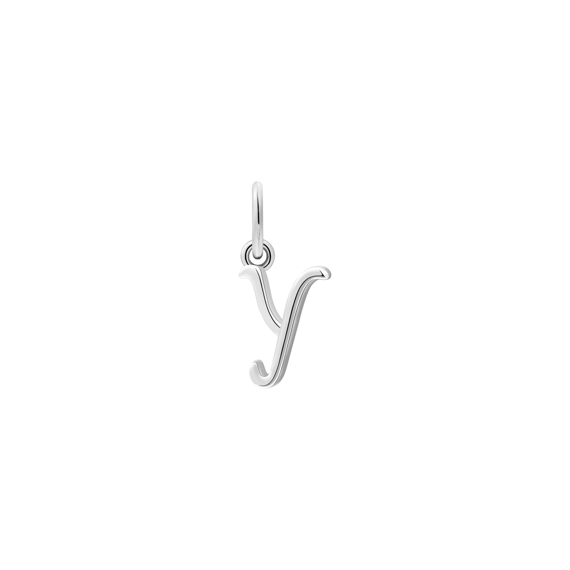 xenox-y-letter-italic-charm-925-sterlingsilber-rhodiniert-xs10452w-y image 1