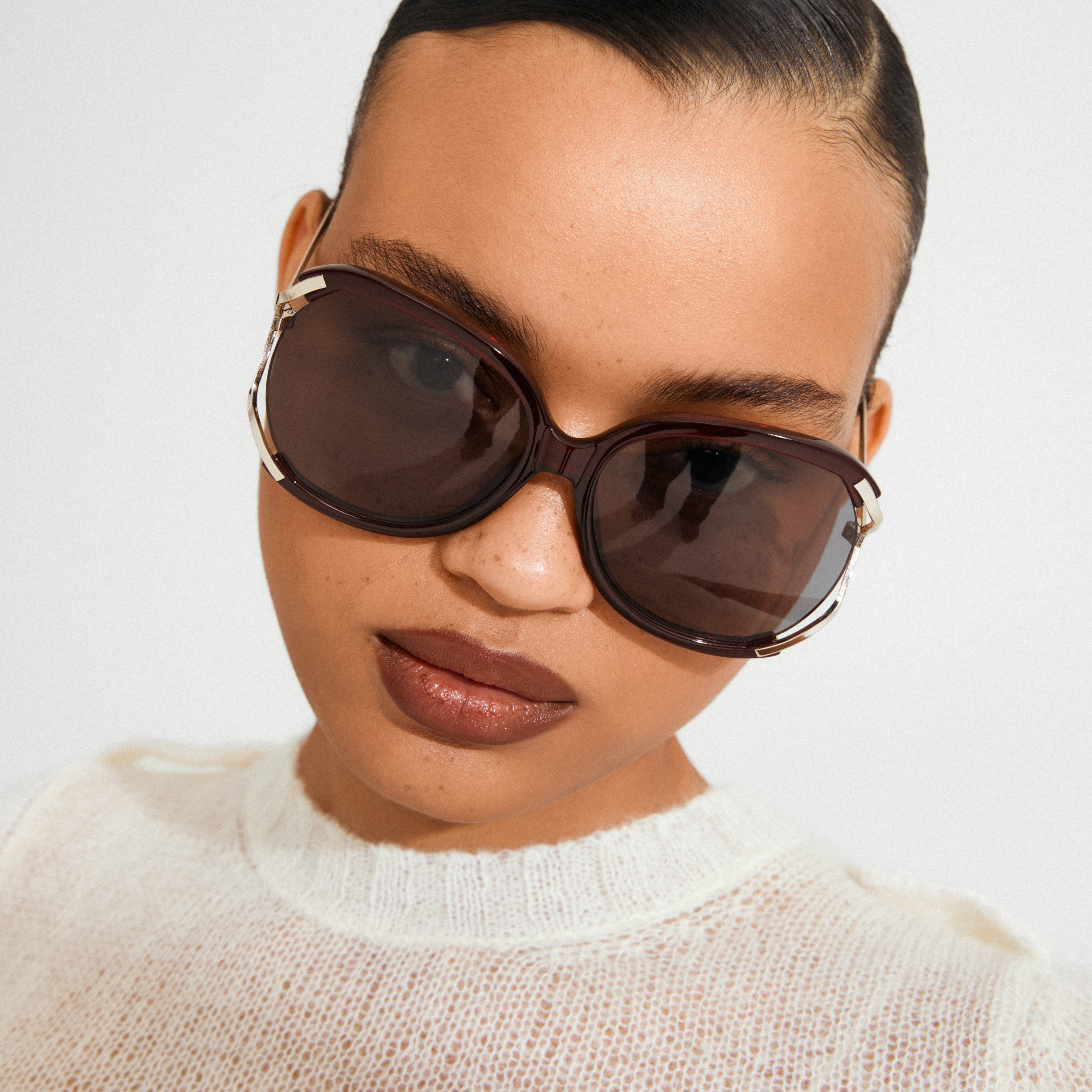 pilgrim-hella-sonnenbrille-rot-gold image 2