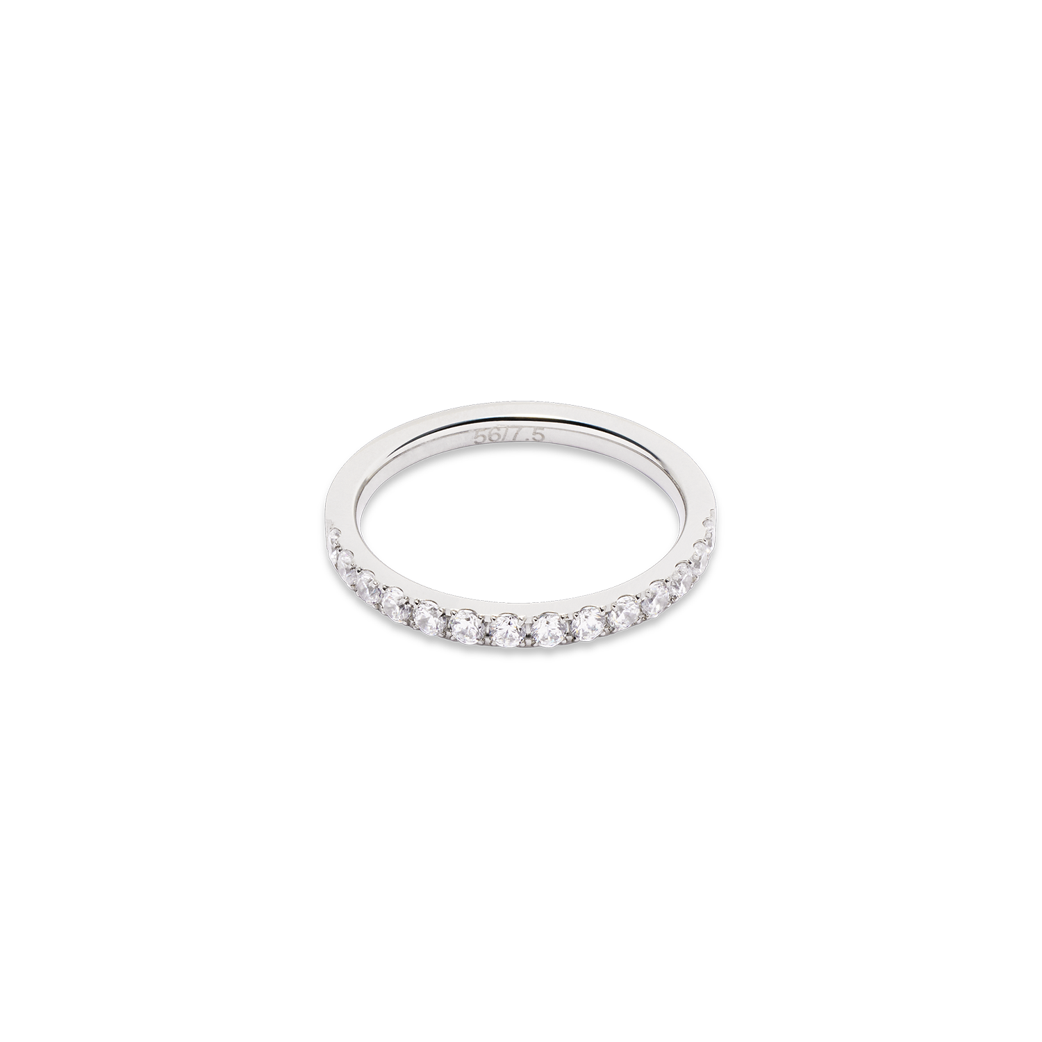 coeur-de-lion-eternal-love-ring-silber-kristall image 1