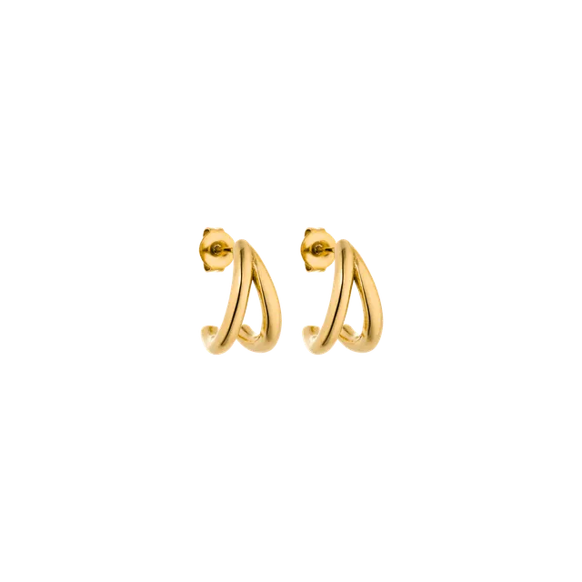 purelei-airflow-ohrringe-halbkreis-stecker-9-mm-gold image 1