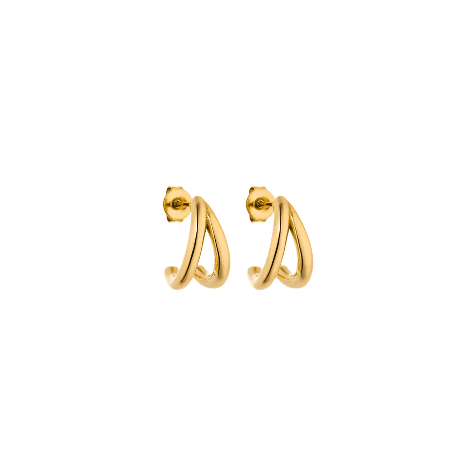 purelei-airflow-ohrringe-halbkreis-stecker-9-mm-gold image 1