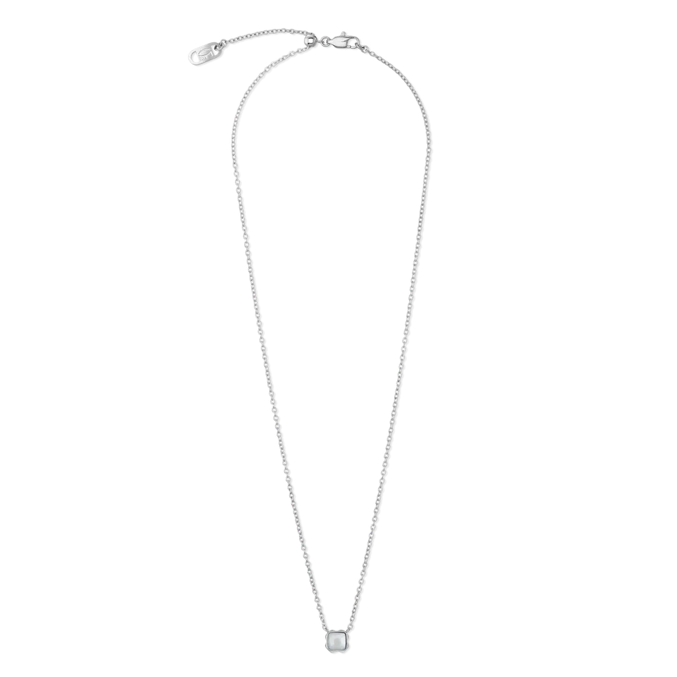 coeur-de-lion-birthstone-april-halskette-wei-er-quarz-silber image 1