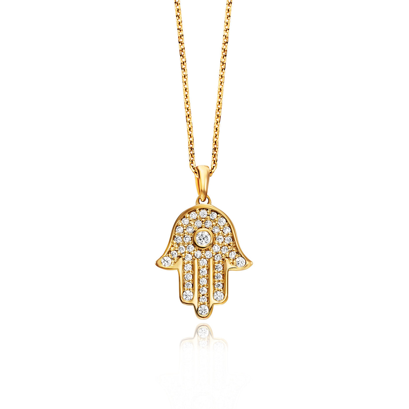 julie-julsen-fatimas-hand-kette-mit-anh-nger-vergoldet-mit-43-zirkonia image 1