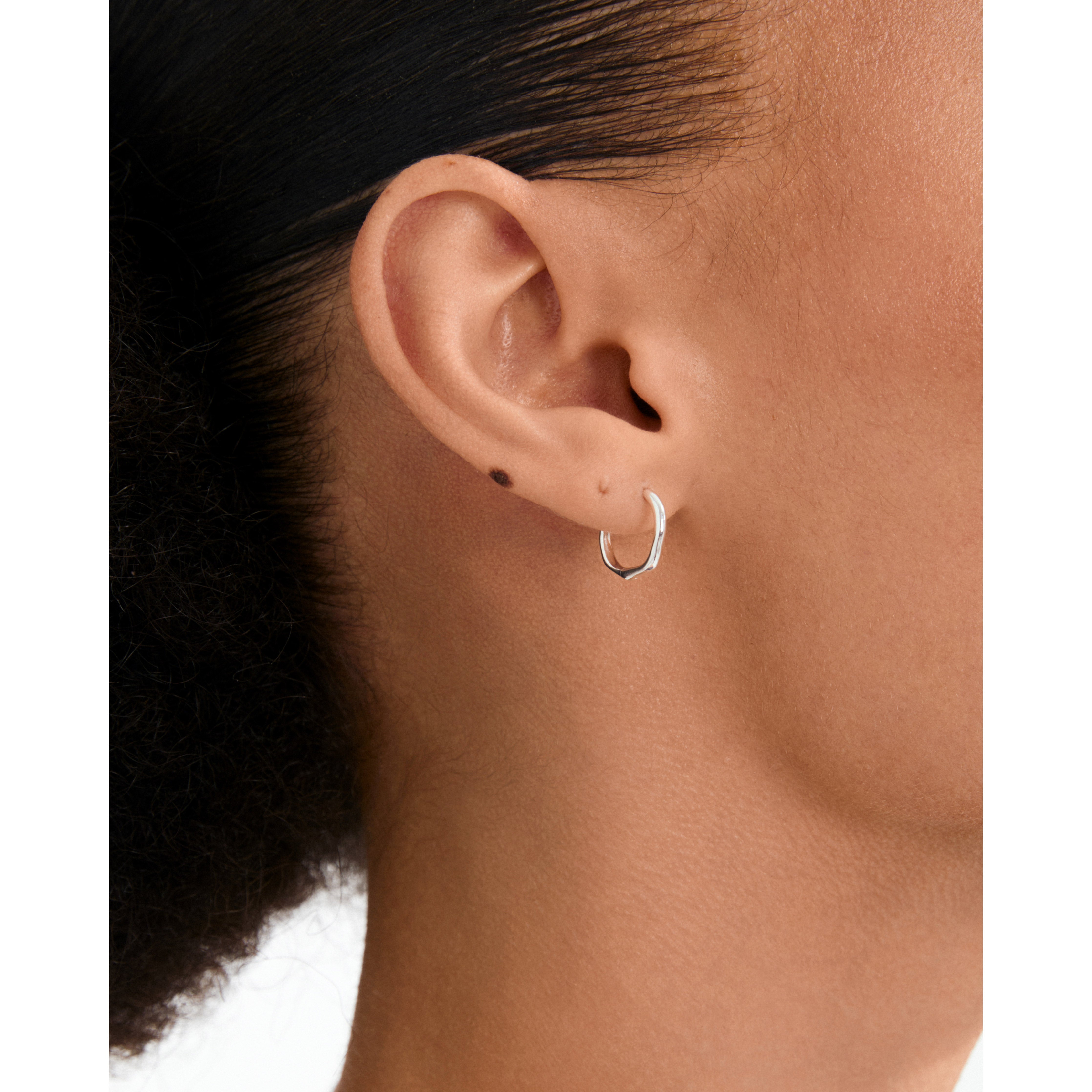 pilgrim-x-dea-pave-hoop-01-mini-creole-12-5mm-recycled-sterling-silber-einzelst- image 4