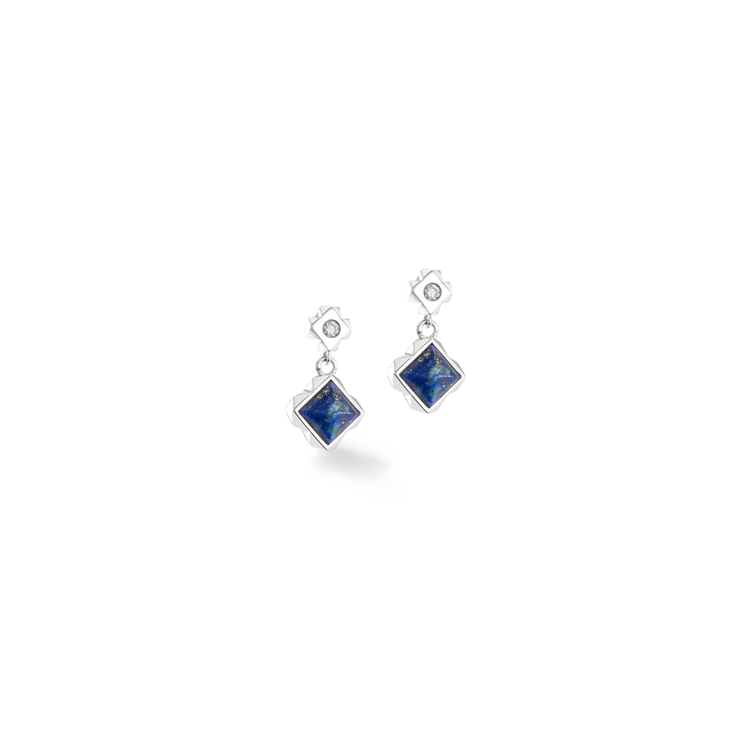coeur-de-lion-station-collection-ohrringe-silber-blau-fine-edition-1-9-cm image 1
